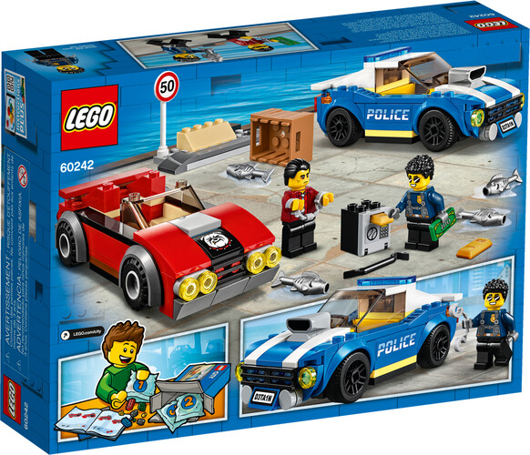 LEGO LEGO 60242 La course-poursuite sur l'autoroute 673419318709