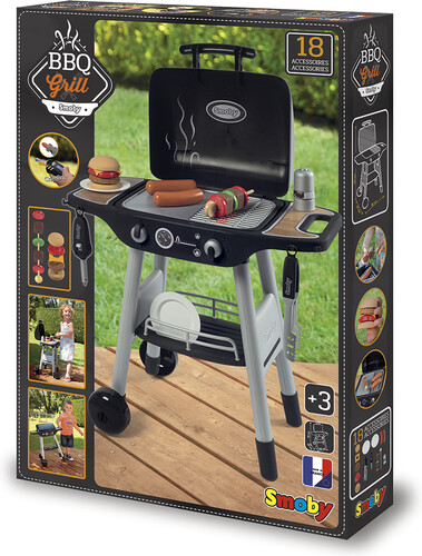 Smoby Barbecue Plancha avec 16 accessoires 3032163120018