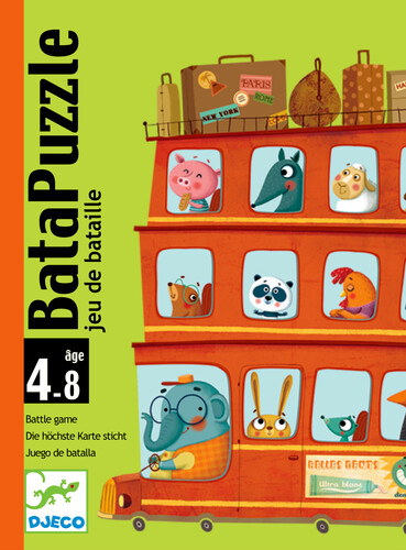 Djeco Batapuzzle (fr/en) jeu de bataille 3070900051256