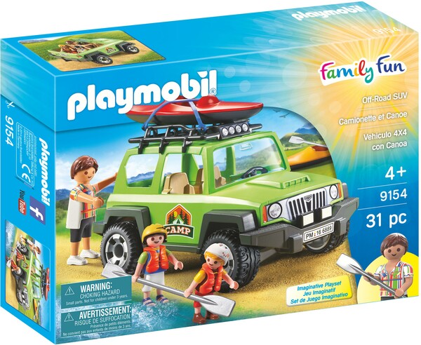 Playmobil Playmobil 9154 Camionette et canoe 4008789091543