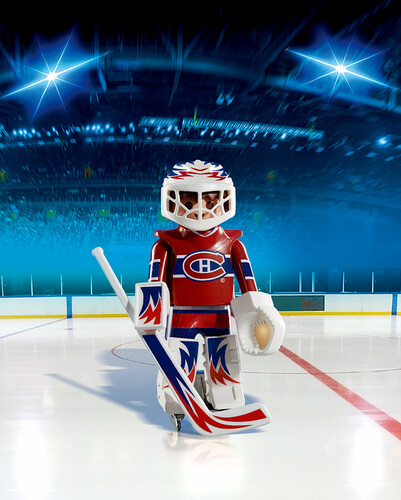 Playmobil Playmobil 5078 LNH Gardien de but de hockey Canadiens de Montréal (NHL) (oct 2015) 4008789050786