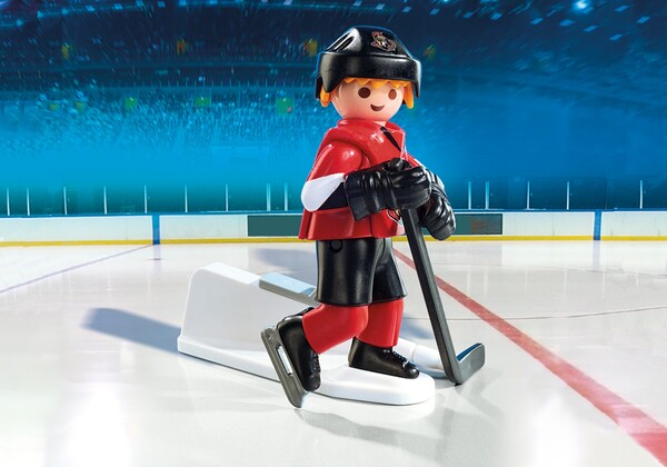 Playmobil Playmobil 9019 LNH Joueur de hockey Sénateurs d'Ottawa (NHL) (avril 2016) 4008789090195