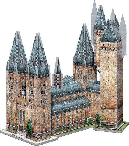 Wrebbit Casse-tête 3D Harry Potter château Poudlard, La Tour d’astronomie (875pcs) 665541020155