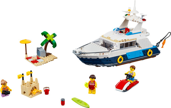 LEGO LEGO 31083 Creator Les aventures en yacht 673419282819
