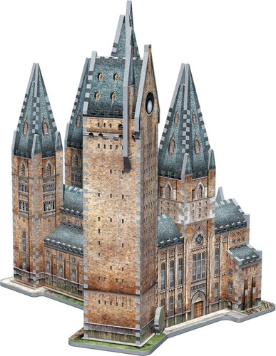 Wrebbit Casse-tête 3D Harry Potter château Poudlard, La Tour d’astronomie (875pcs) 665541020155