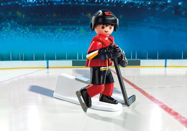 Playmobil Playmobil 9025 LNH Joueur de hockey Flames de Calgary (NHL) (avril 2016) 4008789090256