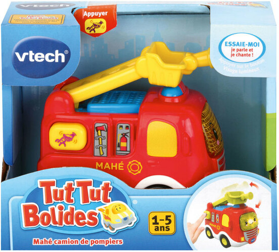 Acheter VTech Tut Tut Bolides Véhicule Mahé camion de pompiers (fr) -  Joubec acheter jouets et jeux au Québec et Canada - Achat en ligne