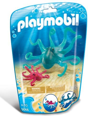 Playmobil Playmobil 9066 Pieuvre et son petit en sac 4008789090669