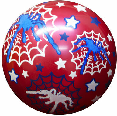 Fabricas Selectas Ballon rouge araignée 8" non gonflé (Inflate-a-ball) 754316132015