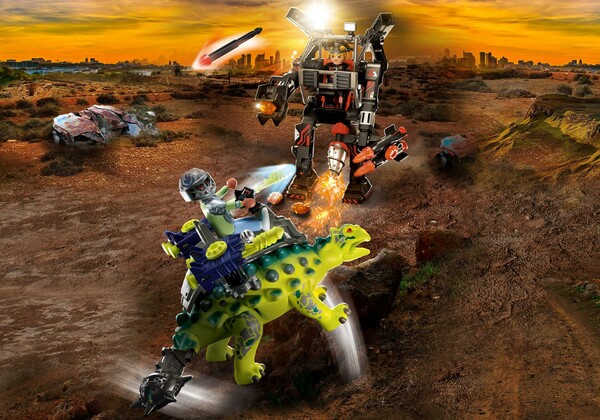 Playmobil Playmobil 70626 Dino Rise Saichania et robot soldat (mai 2021) 4008789706263