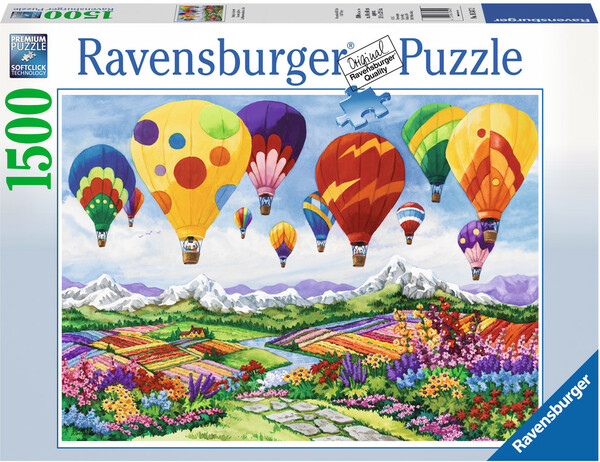 Ravensburger Casse-tête 1500 Les montgolfières 4005556163472