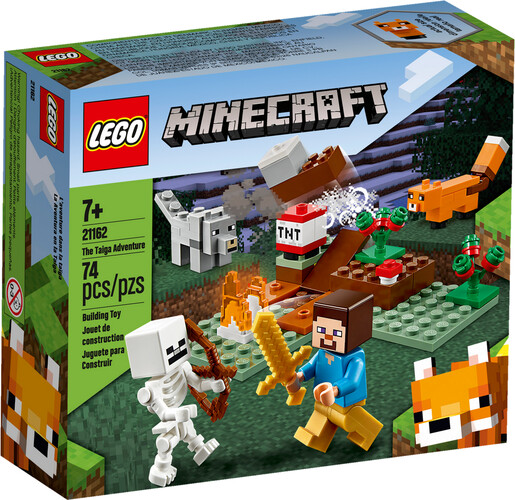 LEGO LEGO 21162 Minecraft - Aventures dans la taïga 673419319065