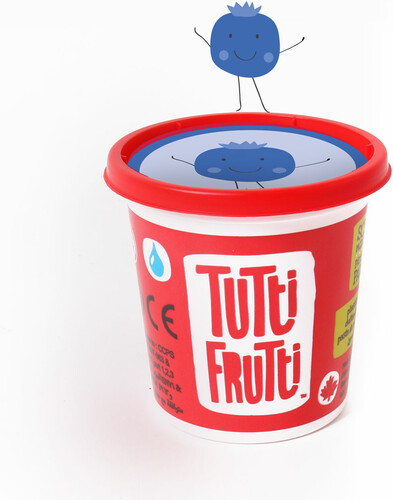 Tutti Frutti Pâte à modeler 100g bleuet (fr/en) 061404100031