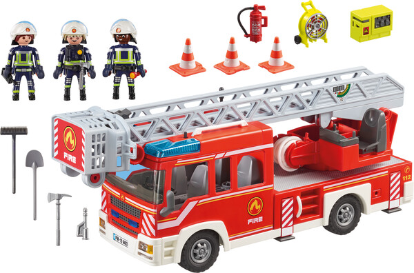 Playmobil Playmobil 9463 Camion de pompiers avec echelle pivotante 4008789094636