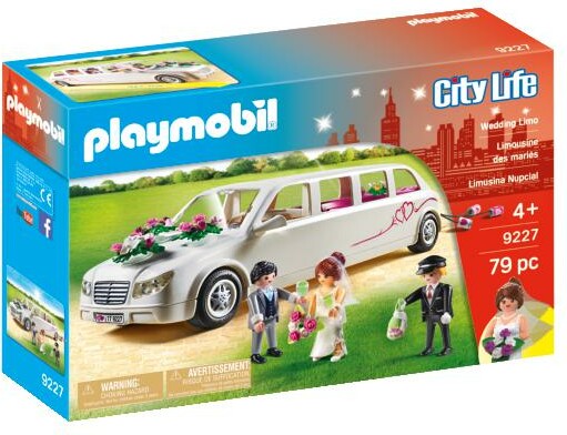 Playmobil Playmobil 9227 Limousine avec couple de mariés 4008789092274