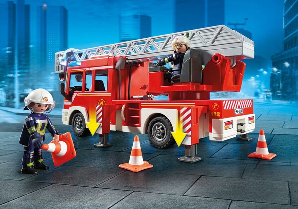 Playmobil Playmobil 9463 Camion de pompiers avec echelle pivotante 4008789094636