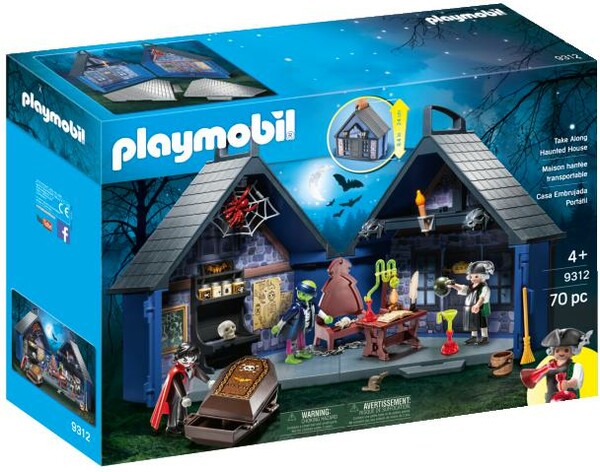 Playmobil Playmobil 9312 Maison hantée transportable 4008789093127