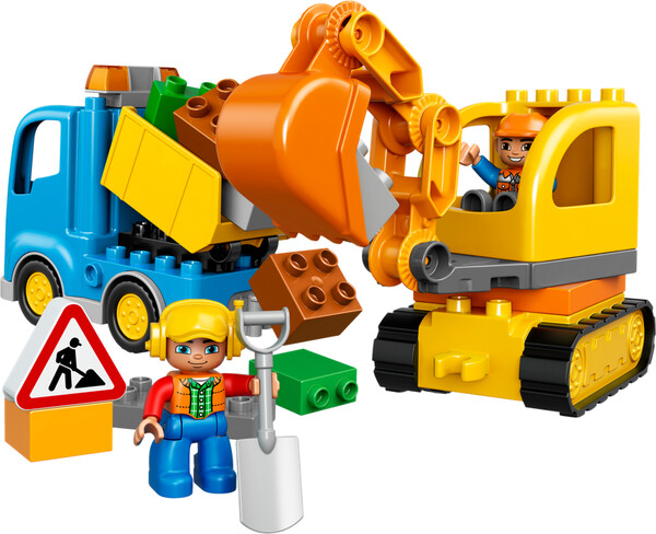 LEGO LEGO 10812 DUPLO Le camion et la pelleteuse (août 2016) 673419250740
