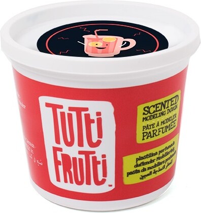 Tutti Frutti Pâte à modeler 250g fluo punch aux fruits (fr/en) 061404005657