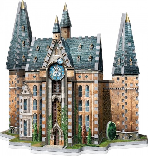 Wrebbit Casse-tête 3D Harry Potter château Poudlard, La Tour de l’horloge (420pcs) 665541010132