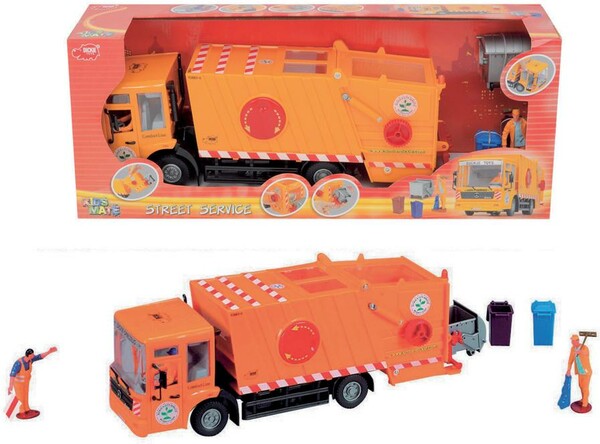 Dickie Toys Camion à ordures et accessoires 3467452344989