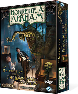 Fantasy Flight Games Horreur à Arkham jeu de cartes (fr) ext La Malediction Du Pharaon Noir 