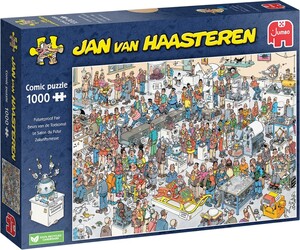 Jumbo Casse-tête 1000 Jan van Haasteren - Le salon du futur 8710126200674