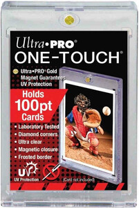 Ultra PRO Protecteurs de cartes One Touch 100pt fermeture magnétique 2-1/2" X 3-1/2" 074427819118