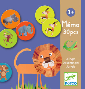 Djeco Mémo jungle (fr/en) 3070900081598