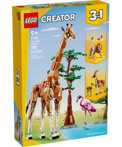 LEGO LEGO 31150 Les animaux sauvages du safari 673419388641