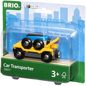 BRIO Brio Train en bois Wagon transport de voiture avec rampe 33577 7312350335774