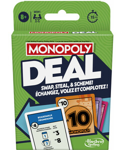 Hasbro Monopoly Deal (fr/en) de cartes nouvelle boite (Refresh) 195166258232