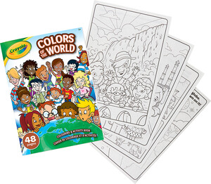 Crayola Livre à colorier 48 pages Colors of the World 063652058607