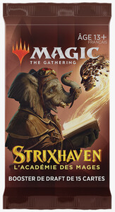 Wizards of the Coast MTG strixhaven draft booster (francais) 5010993737383
