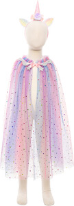 Creative Education Costume Cape arc-en-ciel Licorne avec bandeau, grandeur 4-6 771877514258