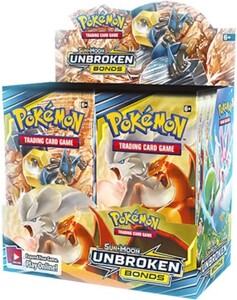 nintendo Pokémon Sun & Moon Unbroken Bonds Booster 820650805479