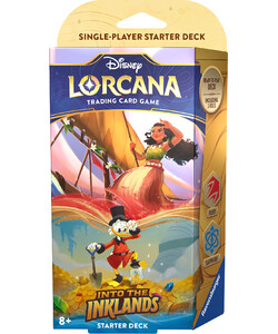 Ravensburger Disney Lorcana (EN) Into the inklands - Starter Deck Moana X Scrooge McDuck 4050368982780