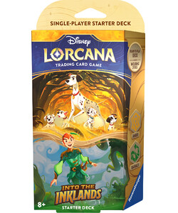 Ravensburger Disney Lorcana (EN) Into the inklands - Starter Deck Pongo X Peter Pan 4050368982742
