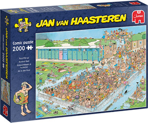 Jumbo Casse-tête 2000 Jan van Haasteren - Embouteillage à la piscine 8710126200407