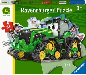 Ravensburger Casse-tête 24 plancher John Deere En forme de tracteur 4005556051724