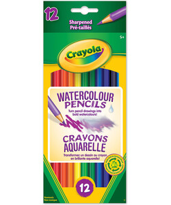Crayola Crayons Aquarelle 12 063652115201