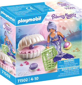 Playmobil Playmobil 71502 Sirene avec coquillage et perle 4008789715029