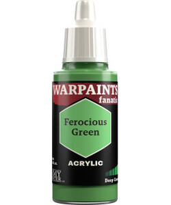 The Army Painter Warpaints: fanatic acrylic ferocious green 5713799305403
