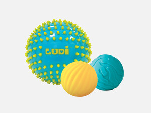 LUDI LUDI - 3 balles sensorielles 3550833300213