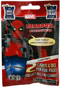 NECA/WizKids LLC Marvel Dice Masters Deadpool (en) Foil Pack 634482724262