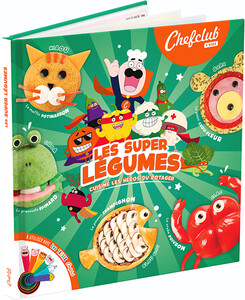 Chefclub Chefclub - Livre Les super-légumes 9782490129508