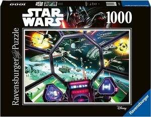 Ravensburger Casse-tête 1000 Star Wars : Cockpit du chasseur TIE 4005556169207
