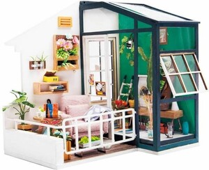 Robotime Mini maison à construire - Balcony Daydreaming 6946785164329