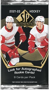 Upper Deck Upper Deck SP Authentic Hobby Hockey 21/22 Booster 053334984225