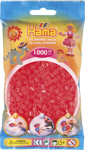 Hama Hama Midi 1000 perles rouge néon 207-35 028178207359